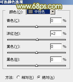 Photoshop打造人物照片韩系黄褐色技巧6