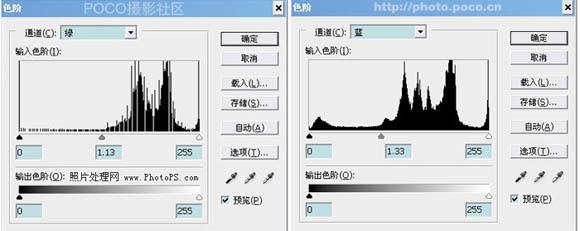 Photoshop调出情侣照片柔美的淡蓝色6