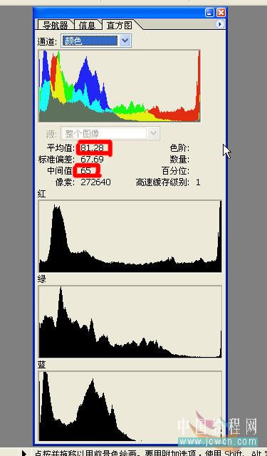 PS调色基础 让你彻底了解直方图8