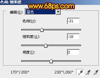 Photoshop调出风景图片暗红的黄昏色4