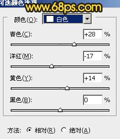 PS青绿色天空下的金黄草地人物照片4