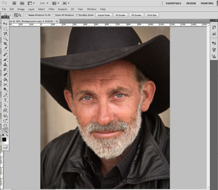 PhotoShop人物肖像摄影照片后期修图调色教程2