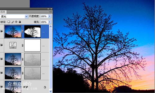 PS CS5利用Lab模式调出色彩层次丰富的风景照片效果教程6