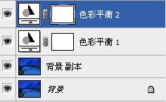 PS色彩平衡工具快速矫正偏蓝照片6