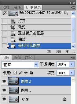 PhotoShop为照片调出暗绿忧郁效果的教程5