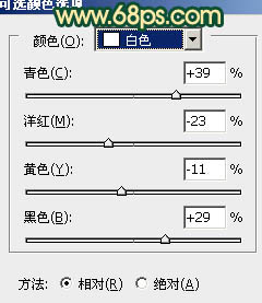 调出街景人物图片流行的青色调4