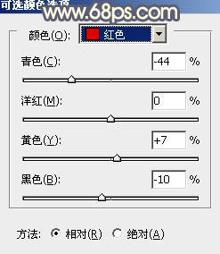 Photoshop调出草地人物图片柔美的淡暖色3