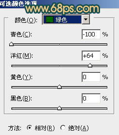 Photoshop给草地人物照片调出暗调橙红色教程4