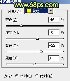 调出树林人物图片柔美的暗青色3