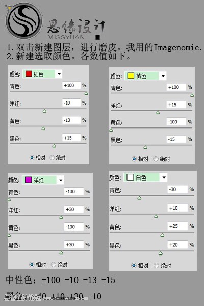 PS为人物照片调出清爽的日系色调教程4