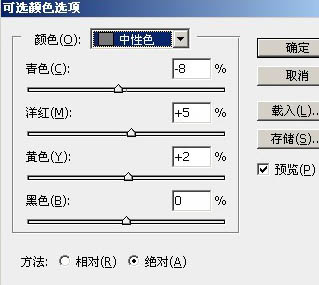 梦幻的中性淡红色调色方法 影楼经典色调教程5