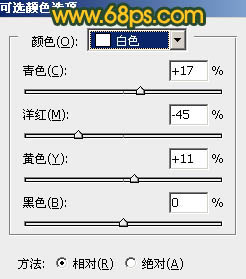 PS制作古典的暗调青绿色婚片6