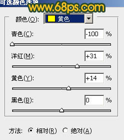 PS制作古典的暗调青绿色婚片4