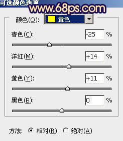 给人物照调出柔美的橙蓝色4