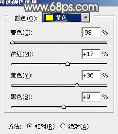 Photoshop调出草地人物图片柔美的淡暖色4