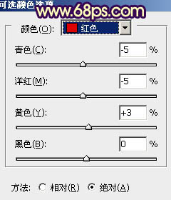 PS打造漂亮的橙黄色秋季人物照片3