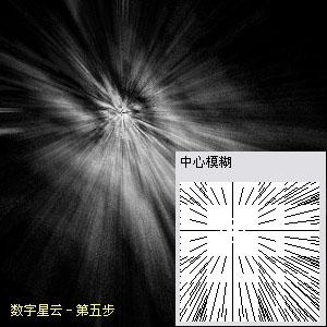 PhotoShop制作数字星云6