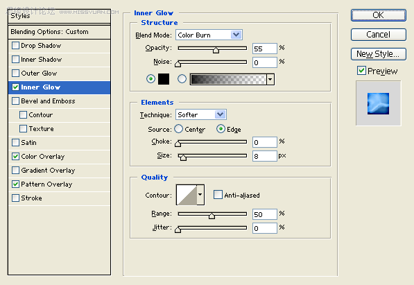 如何用PS制作出冷光火焰文字效果11