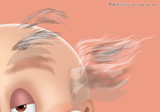 Photoshop绘制动漫电影中的3D主人公11