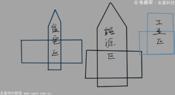 友基数位板数字绘画场景教程《月光城》（上）2