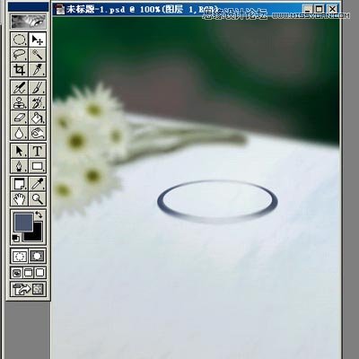 Photoshop绘制玻璃杯和烛光特效8