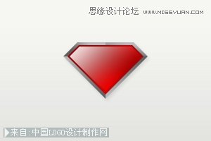 Photoshop绘制宝石风格的LOGO设计教程13