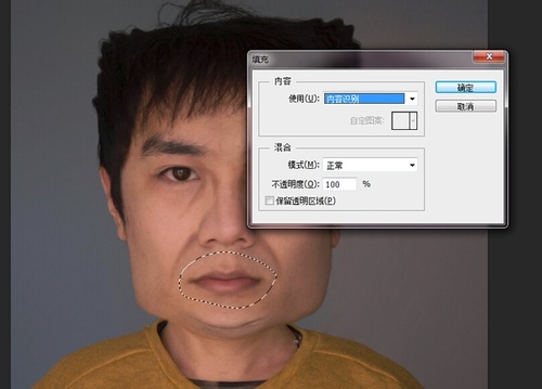 Photoshop绘制自己的赵石头像16