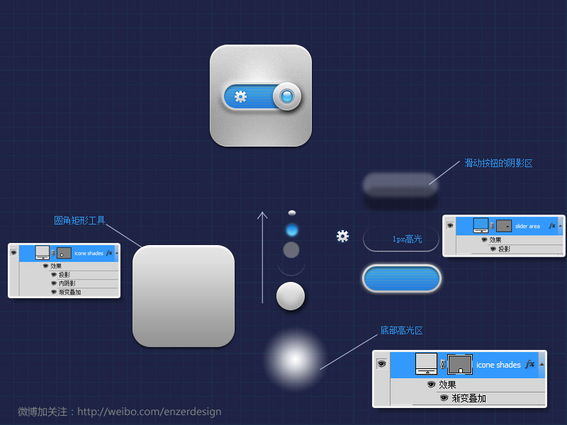 PS鼠绘精致图标技巧1