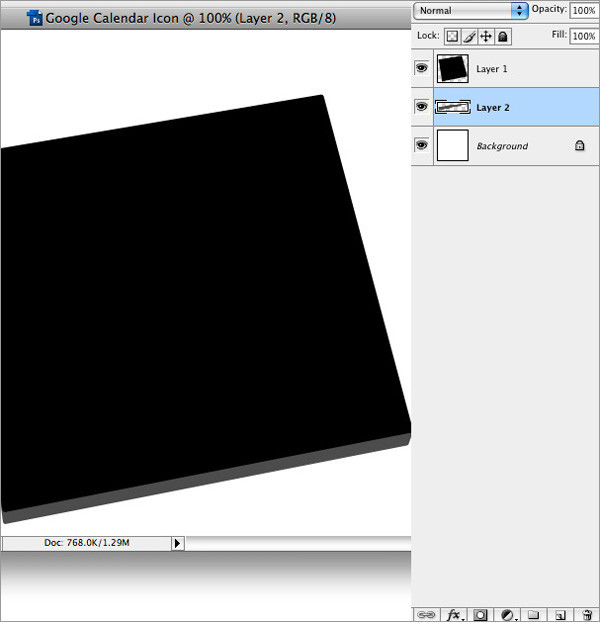 PS翻译教程：立体效果的日历图标制作教程4