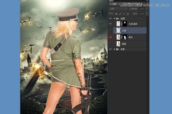 Photoshop合成超酷的生化危机海报效果图19