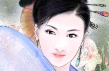 PS绘制唯美的中国古典美女的简单鼠绘教程1