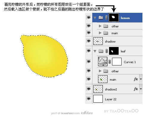 PS画一个超写实柠檬3