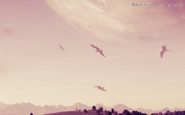 Photoshop合成超酷的外星球奇幻场景25