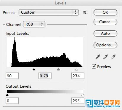 PS合成古楼映明月场景16