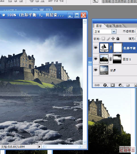 用ps合成梦幻的城堡7
