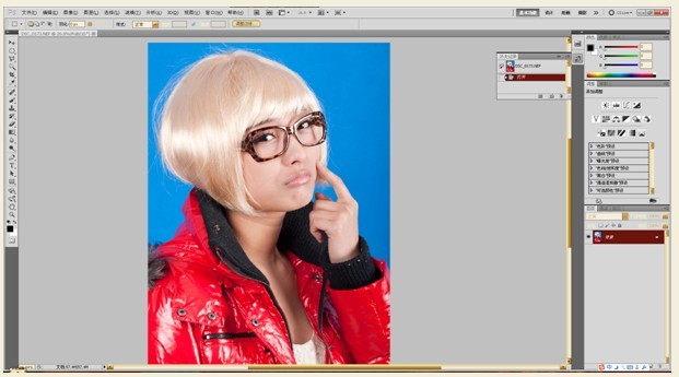 PhotoShop CS5快速头发抠图教程3