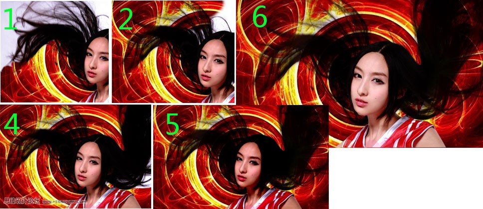 Photoshop简单的给人像头发丝抠图处理7