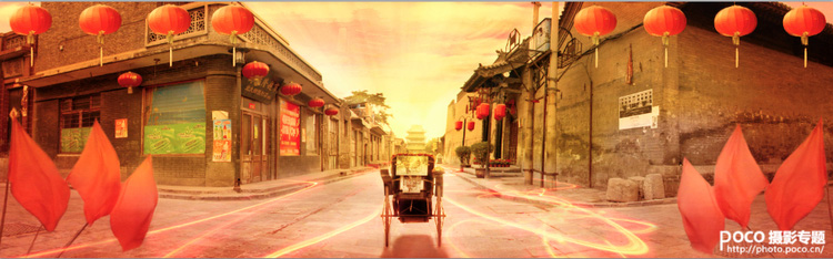 PhotoShop合成一幅全景中国风创意作品教程2