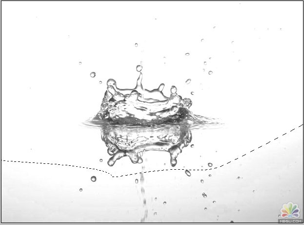 PS关于水滴图片的抠图方法5