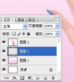 Photoshop使用另类方法给手摸抠图5