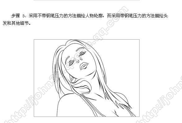 PS将照片转为漫画效果图3