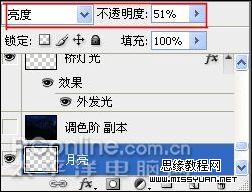 Photoshop CS3制作夜景效果照片14