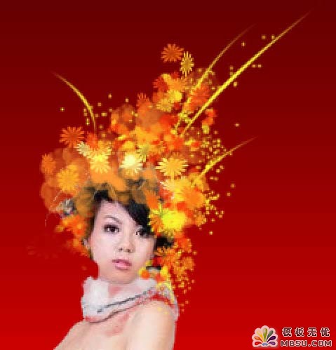 Photoshop新手教程:制作中国古典特色效果16