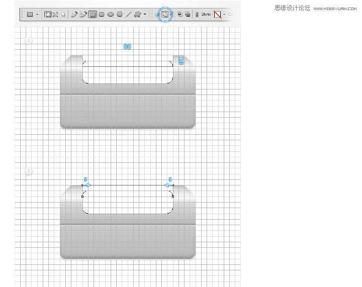 ps制作打印机立体效果图标21