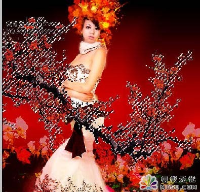 Photoshop新手教程:制作中国古典特色效果21