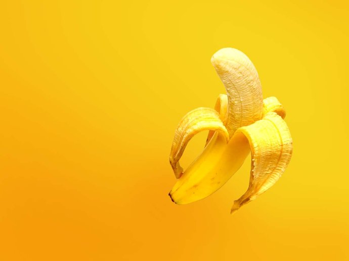 Photoshop设计黄色风格的香蕉桌面壁纸4