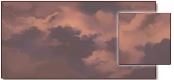 Photoshop绘制光线透过云层效果图3