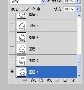 PhotoShop制作兔斯基表情GIF动态图效果教程4