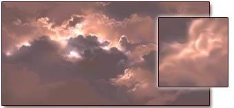Photoshop绘制光线透过云层效果图6