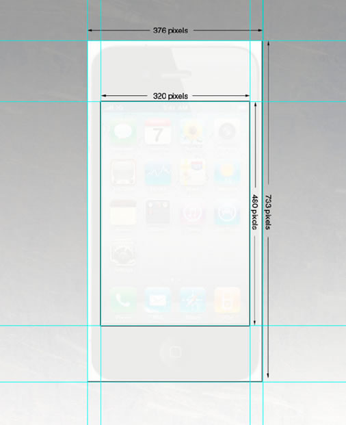 Photoshop制作iPhone 4教程4